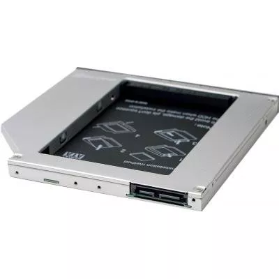 Фрейм-переходник Grand-X HDD 2.5'' to notebook 9.5 mm ODD SATA/mSATA (HDC-24), фото №3