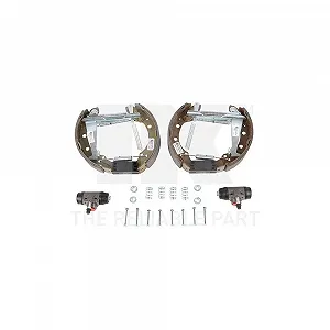 Комплект гальмівних колодок NK 444734501 задня вісь - Фото 1