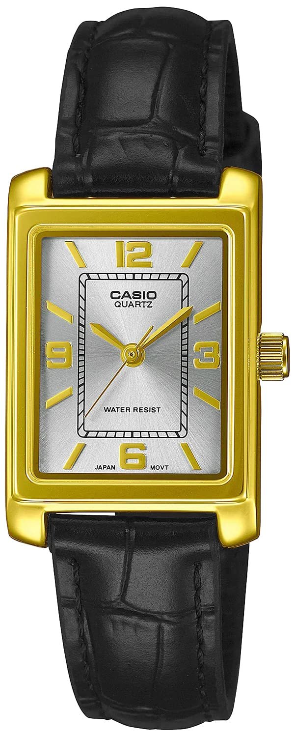 Часы Casio LTP-1234PGL-7A2EF, черный, Ремешок, фото №1