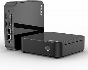 Міні ПК DreamQuest Pro / Intel N150 / RAM 16GB / SSD 512GB / 2 х HDMI / 2 х LAN / Wi-Fi 5 / Bluetooth 5.0 / Windows 11 / Сірий - Фото 1