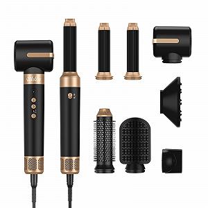 Купить Мультистайлер UKLISS Airstyler 7 в 1 1400 Вт, 3 температурных режима, плойка 30 мм, диффузор - Фото 1 Мультистайлер UKLISS Airstyler 7 в 1 1400 Вт, 3 температурных режима, плойка 30 мм, диффузор - Фото 1