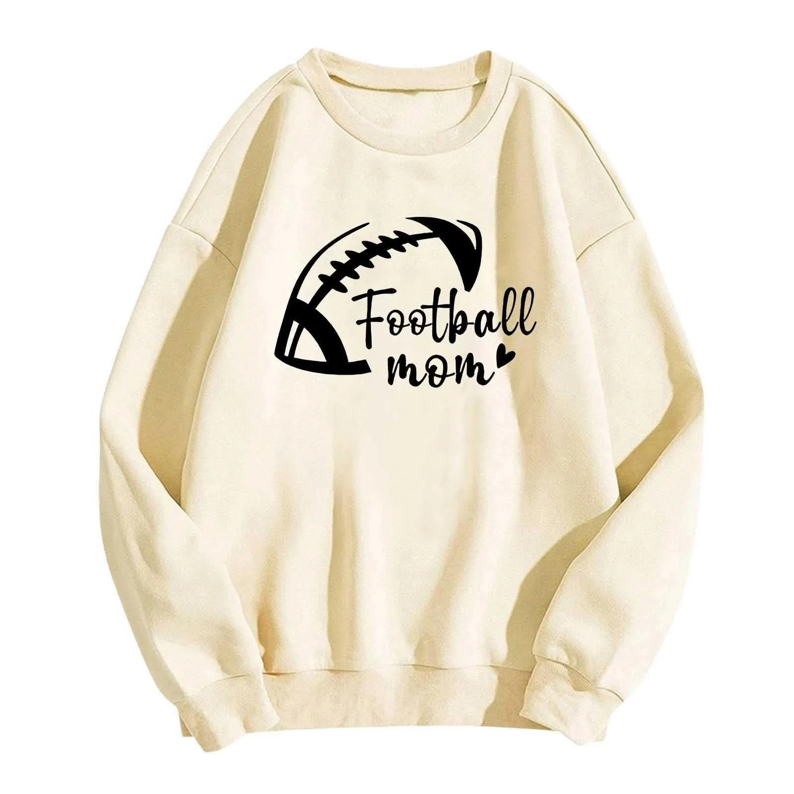 Жіночий Світшот Generisch Вільний Крій, Різні Кольори, Довгий Рукав, 52, фото №2