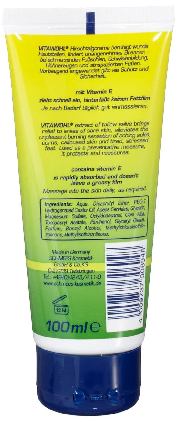 Крем Vitawohl Оленячий Жир 100 мл, упаковка 2 шт (2 x 100 мл), фото №1