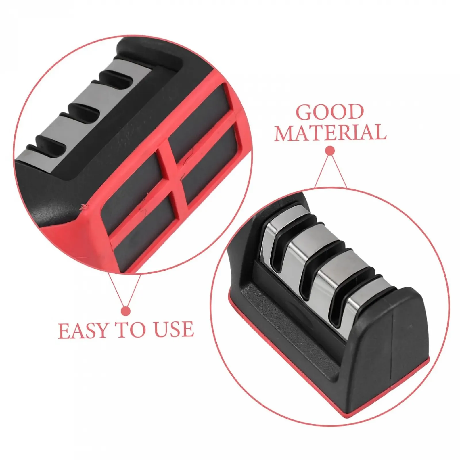 Точильный камень Veemoon из нержавеющей стали портативный мини, фото №7