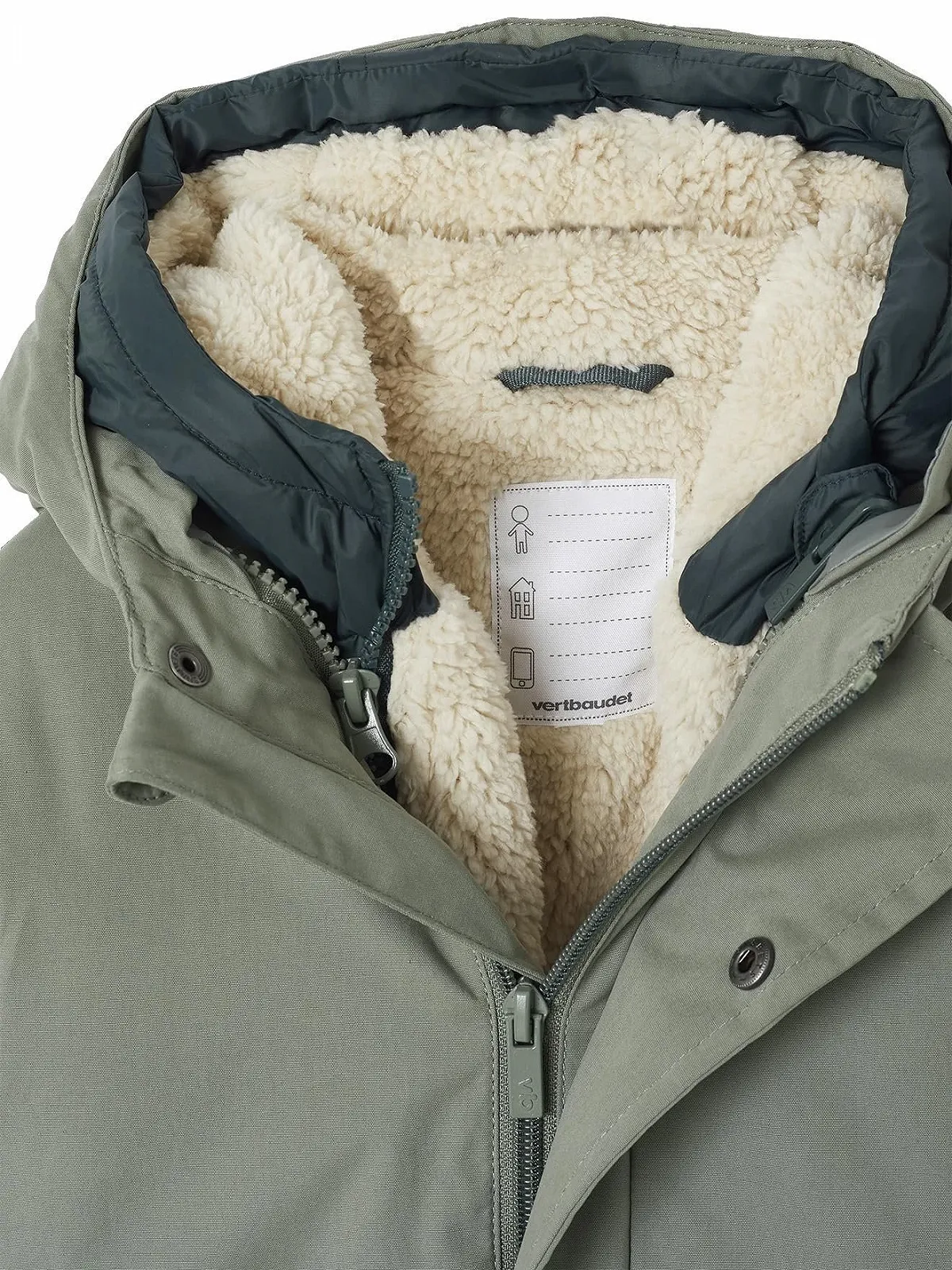 Куртка 3-в-1 Vertbaudet з переробленого поліестеру для хлопчиків, фото №4