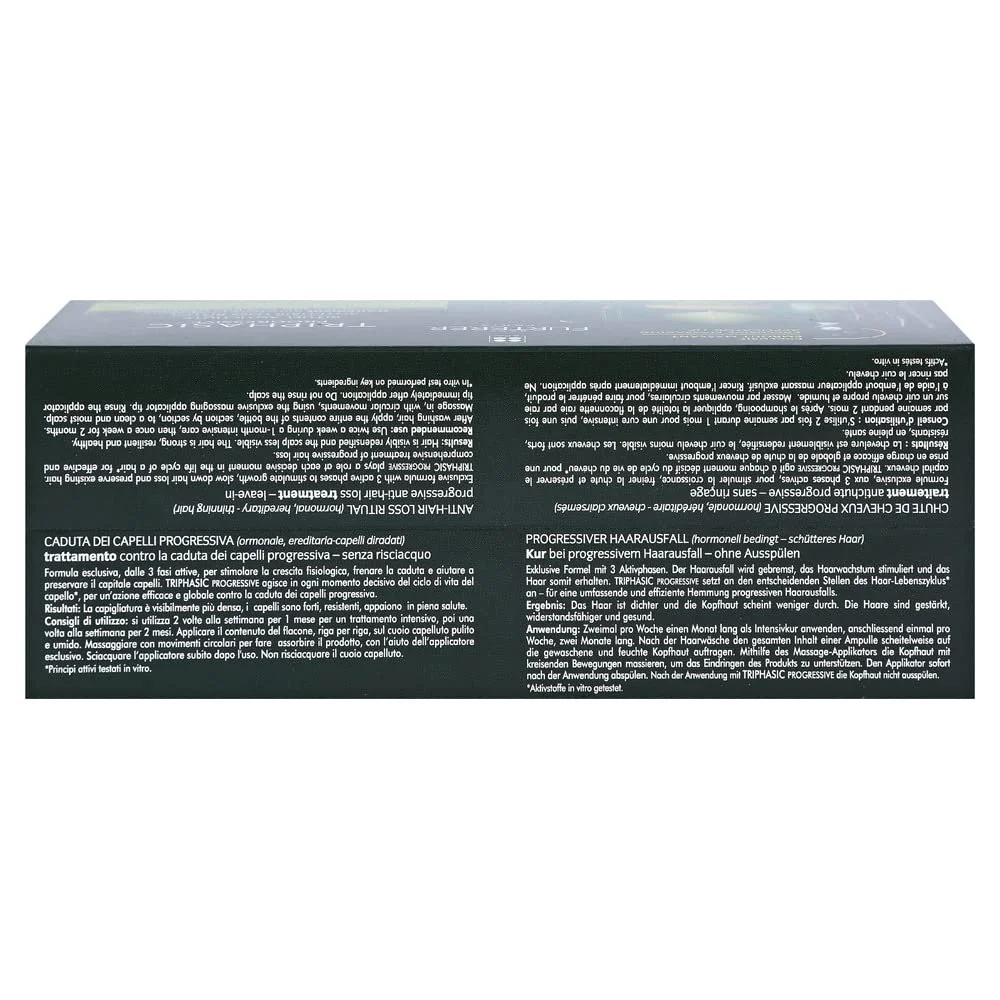 Засіб проти випадіння волосся Furterer Triphasic Progressive 8 x 5,5 мл, фото №4