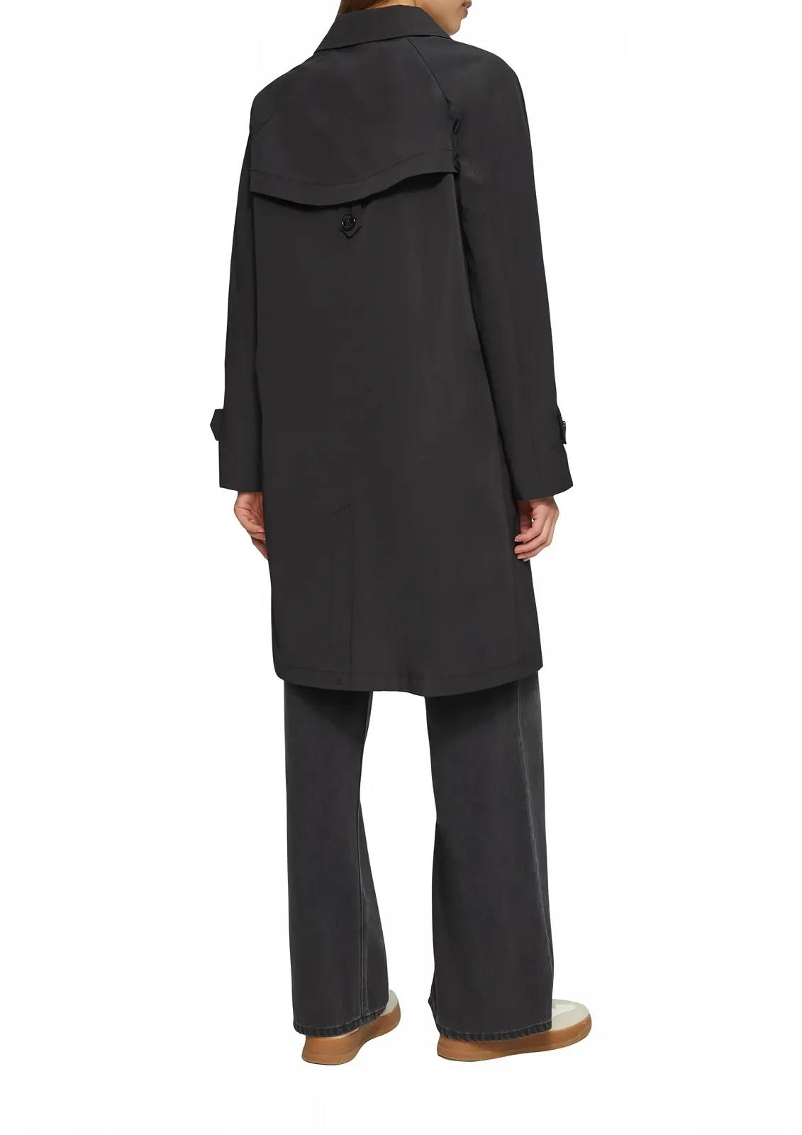 Пальто s.Oliver Carcoat с разрезом сзади и декоративной деталью на рукаве, фото №7 Пальто s.Oliver Carcoat с разрезом сзади и декоративной деталью на рукаве, фото №7