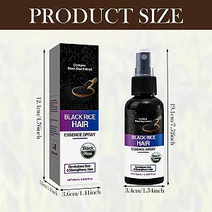 Спрей для росту волосся з водою з чорного рису 60 мл synthetic.ua - Фото 1
