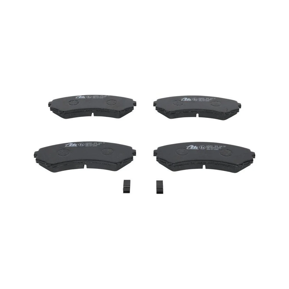 Комплект гальмівних колодок, дискове гальмо ATE 13.0460-5853.2 для MITSUBISHI, передня вісь, фото №1