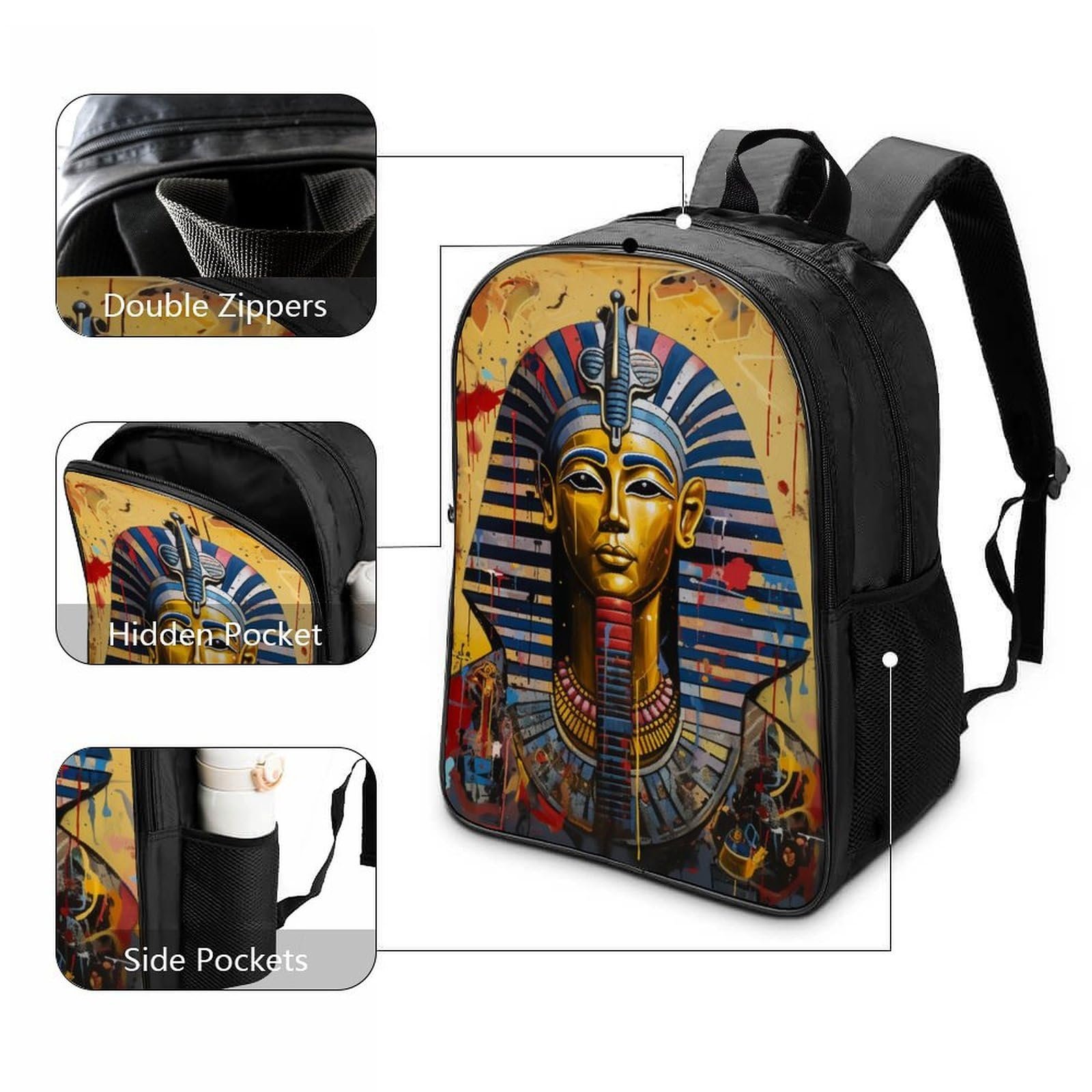 Ранець DPEOANEBN Pharaoh 40x28x16см, фото №3