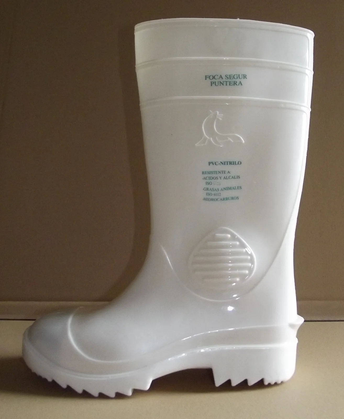 Гумові Чоботи Mavinsa Білі з Сталевим Носком EN 345 S4, фото №2