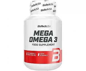 Витамины Biotech USA Nutrition Mega Omega 3, 180 капсул - Фото 1