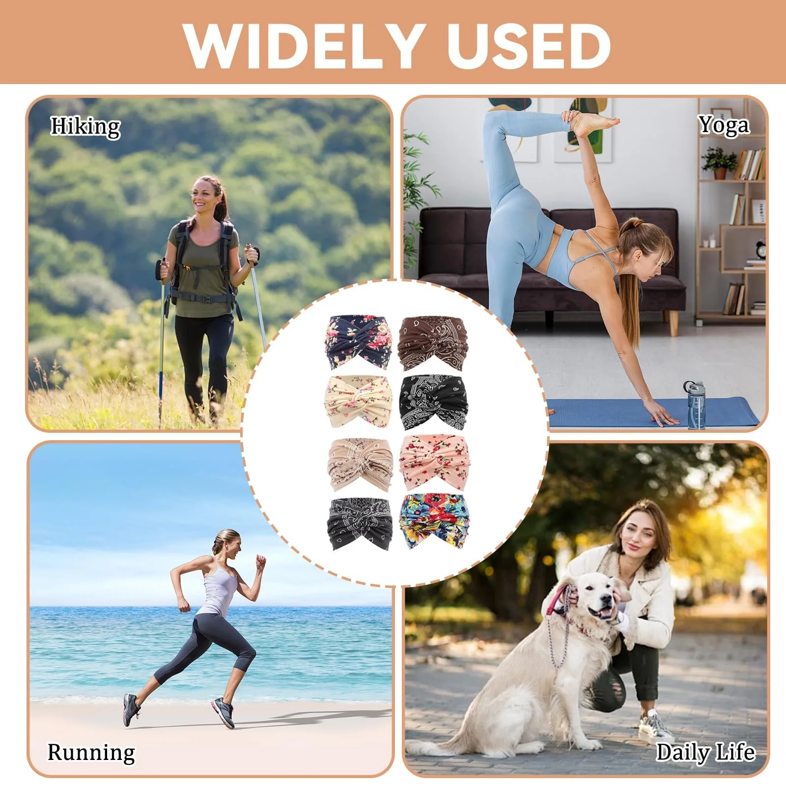 Пов'язка на голову широка, фото №7 Пов'язка на голову широка, фото №7