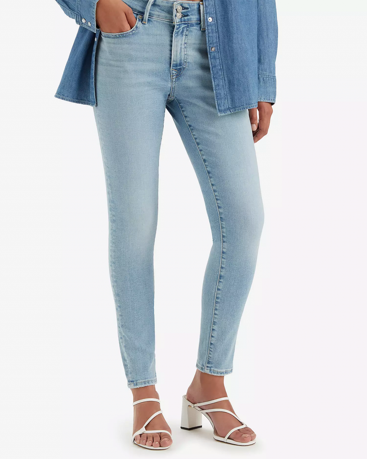 Женские джинсы Levis - 711 Double Button Moments Like This - 24, фото №5