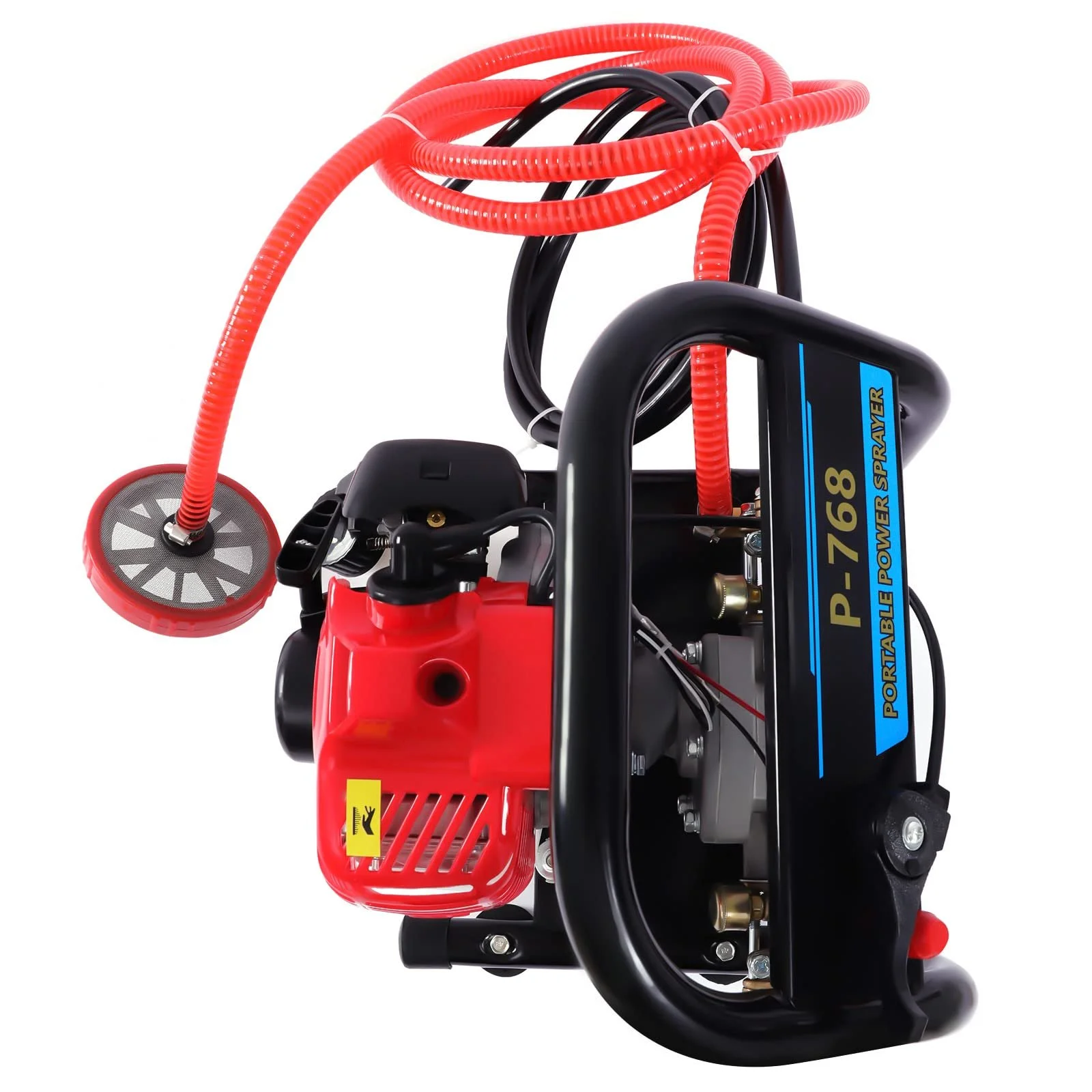 Переносний бензиновий обприскувач високого тиску 2-Stroke 0.9 HP 650 мл з ременем через плече, фото №7 Переносний бензиновий обприскувач високого тиску 2-Stroke 0.9 HP 650 мл з ременем через плече, фото №7