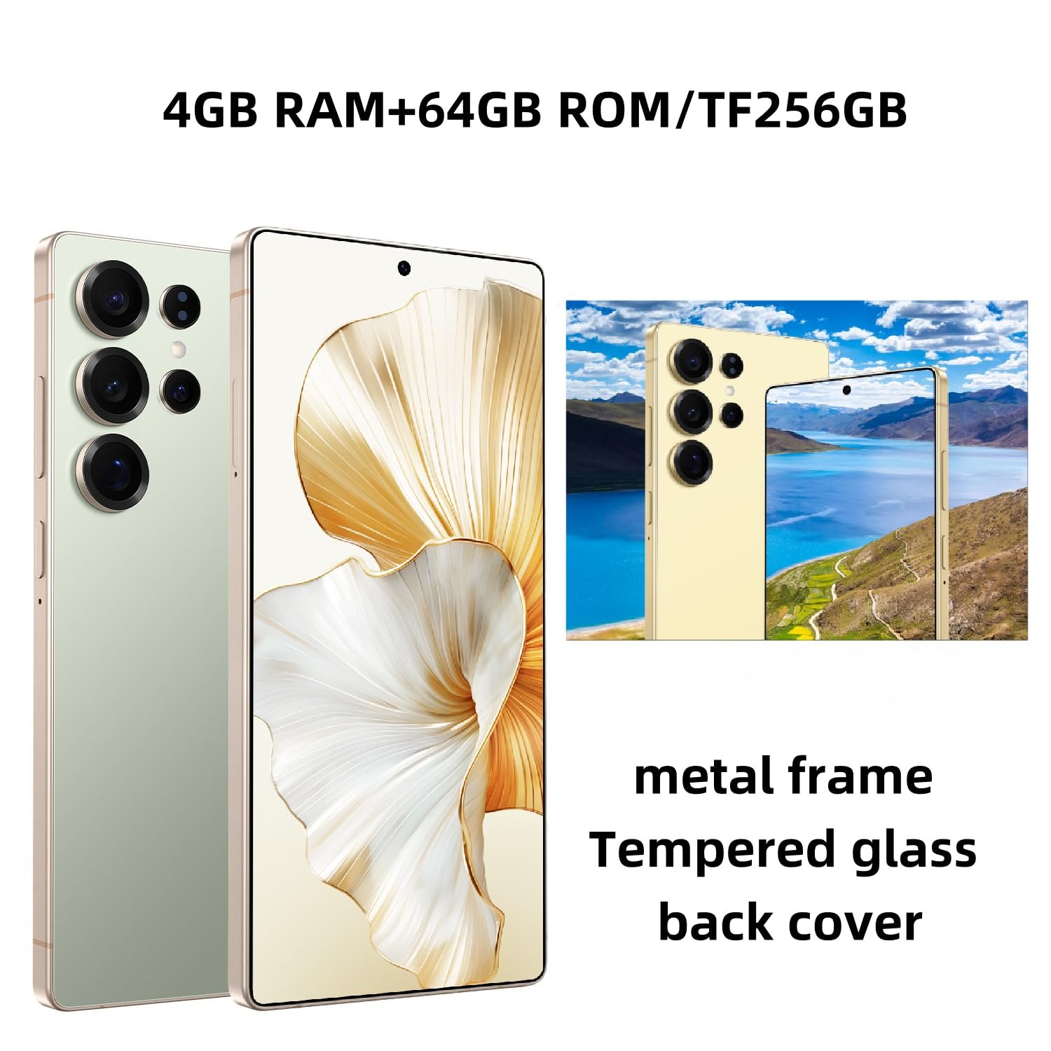 Смартфон 4G-LTE 6.75 дюйма 64GB ROM Dual SIM Pink, фото №6