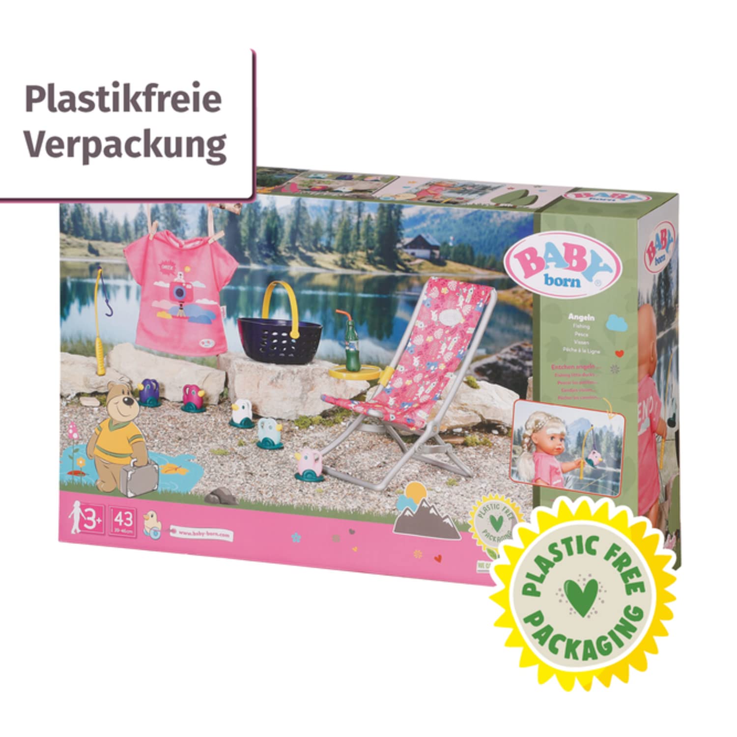 Лялька BABY born Weekend Fishing Набір для риболовлі 832790 Рожевий, фото №8 Лялька BABY born Weekend Fishing Набір для риболовлі 832790 Рожевий, фото №8