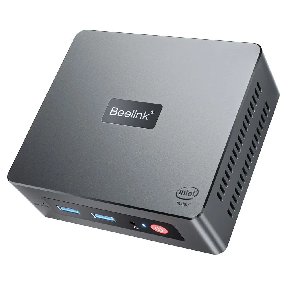 Міні ПК Beelink Mini S N5095 / RAM 8ГБ / 128ГБ SSD / 2 x HDMI / Wi-Fi 5 / Bluetooth 4.2 / Windows11 Pro / Чорний, фото №4
