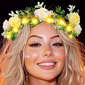 Венок Цветок Jovono Светодиодный - Фото 1