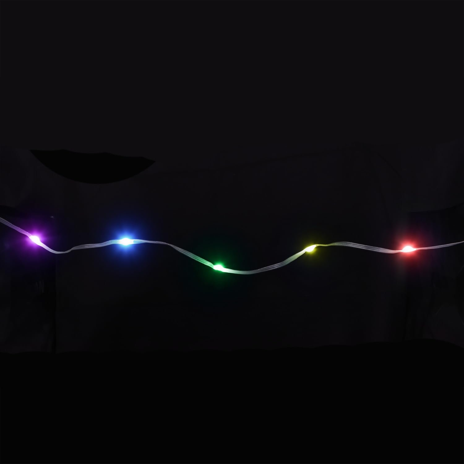 Гірлянда Idena Micro Fairy Lights 30521 LED 100 RGB Кольоровий 12,9 м, фото №6