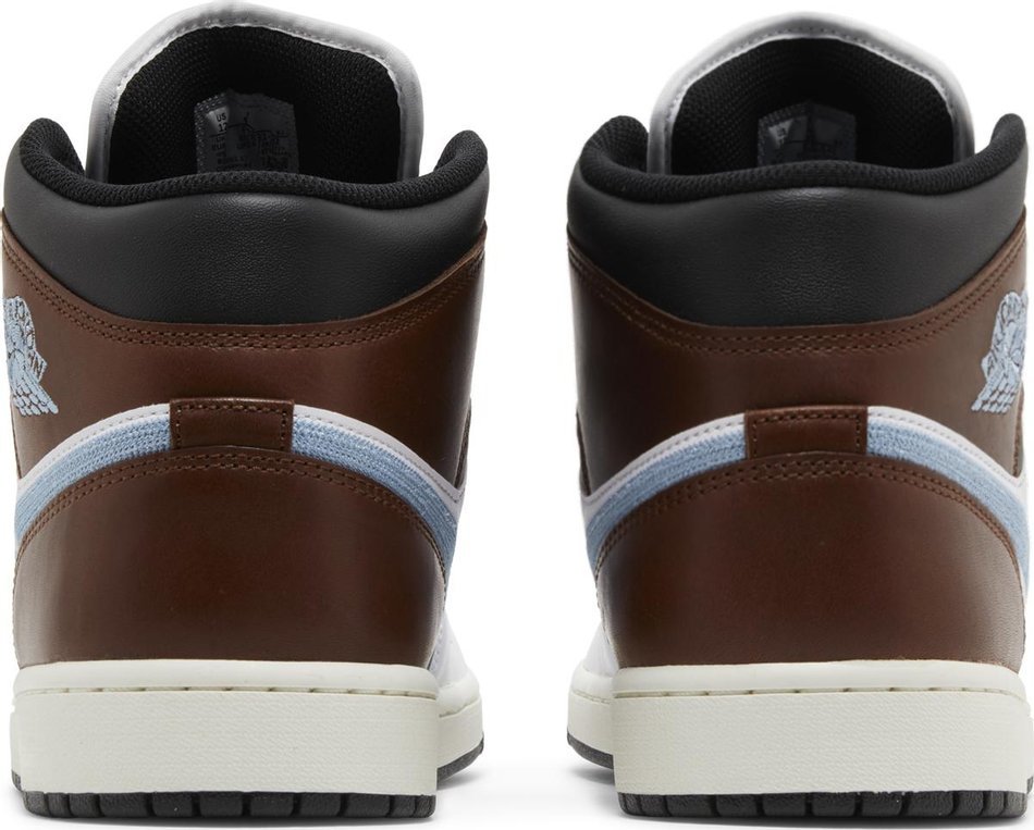 Кросівки Air Jordan 1 Retro Mid SE 'Brown Blue Grey' 40.5, фото №5