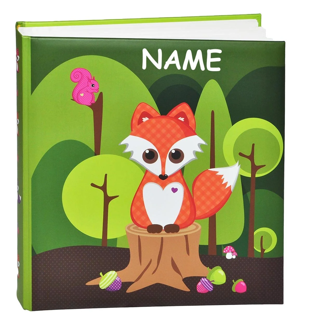 Фотоальбом Лиса Животное Белка для вклеивания, большой, до 336 фотографий, для мальчиков и девочек, фото №3 Фотоальбом Лиса Животное Белка для вклеивания, большой, до 336 фотографий, для мальчиков и девочек, фото №3