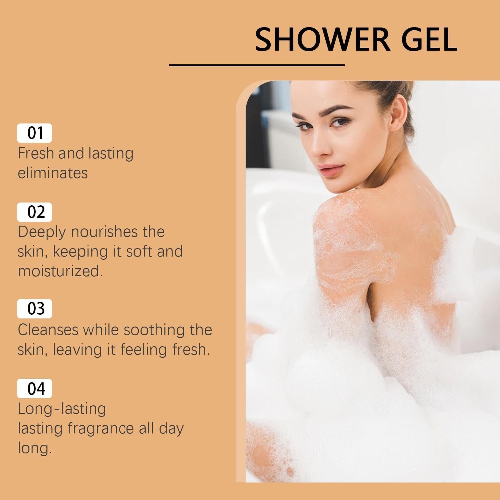 Гель для душу Persimmon Body Wash для контролю запаху тіла 120 мл (3 шт.), фото №7