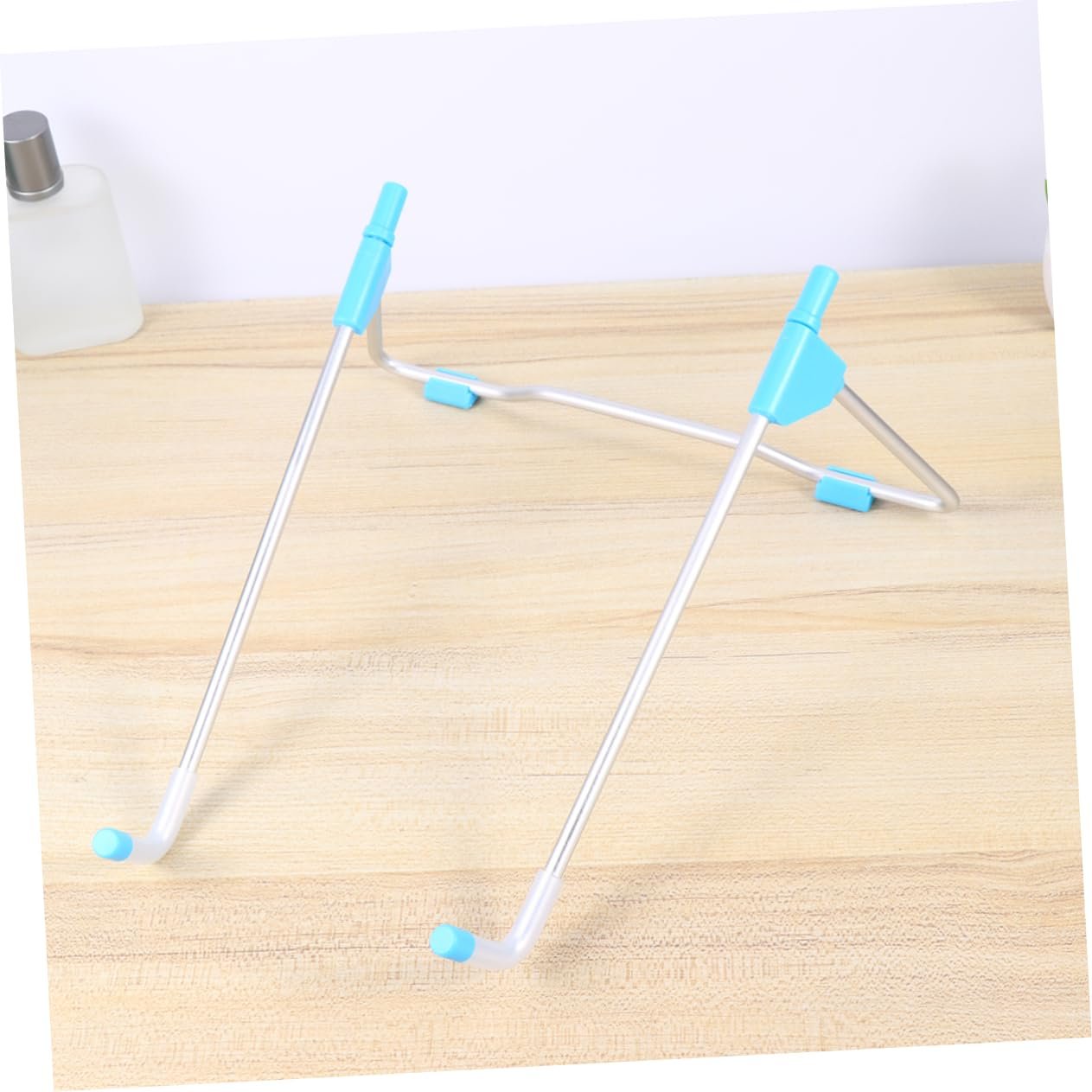 Подставка для ноутбука Vaguelly алюминиевая складная регулируемая портативная для дома, офиса, путешествий и активного отдыха Синяя, фото №5 Подставка для ноутбука Vaguelly алюминиевая складная регулируемая портативная для дома, офиса, путешествий и активного отдыха Синяя, фото №5