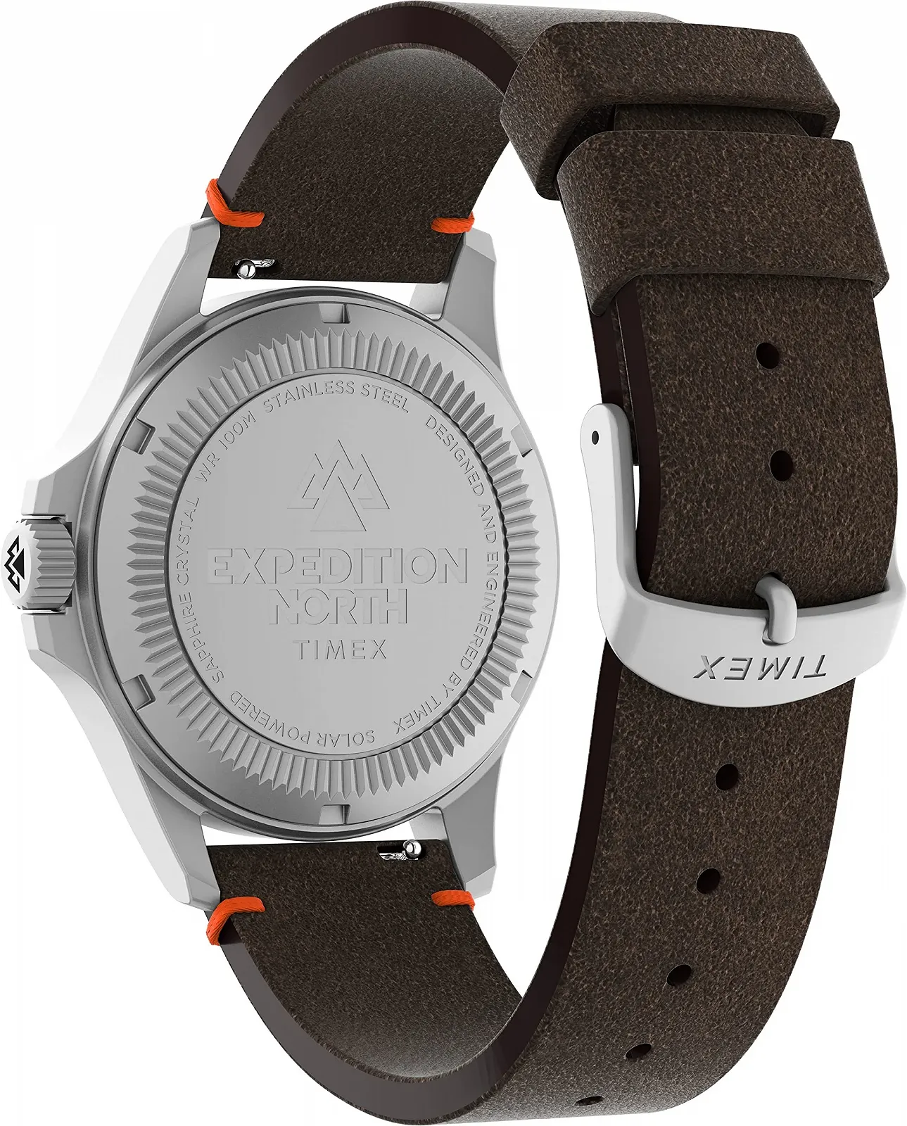 Чоловічий Аналоговий Годинник Timex Expedition North Field Post Solar, коричневий, ремінець, фото №2