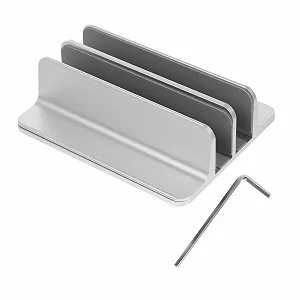 Подставка для ноутбука Sewroro Вертикальная регулируемая алюминиевая - Фото 1