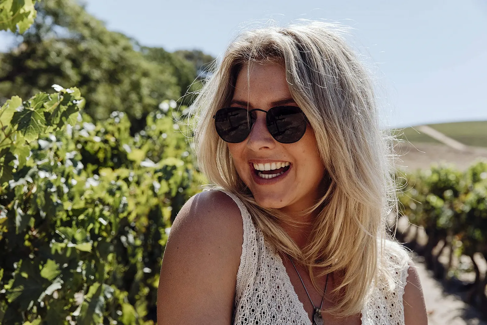 Солнцезащитные очки Шестиугольные Круглые UV 400 Зеркальный Градиент, фото №3 Солнцезащитные очки Шестиугольные Круглые UV 400 Зеркальный Градиент, фото №3