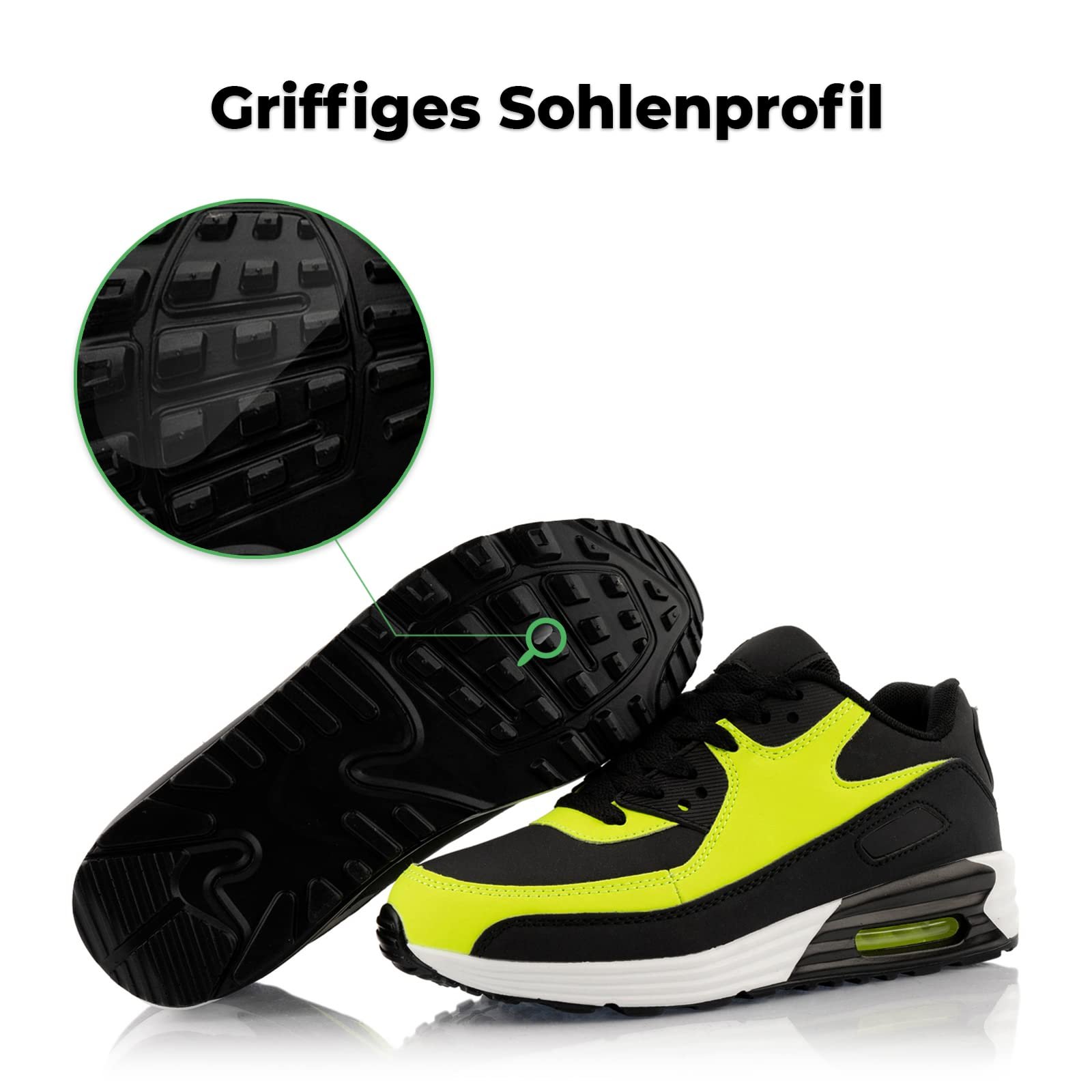 Кроссовки Fusskleidung® Unisex, С амортизацией, Легкие кроссовки для бега, фото №4