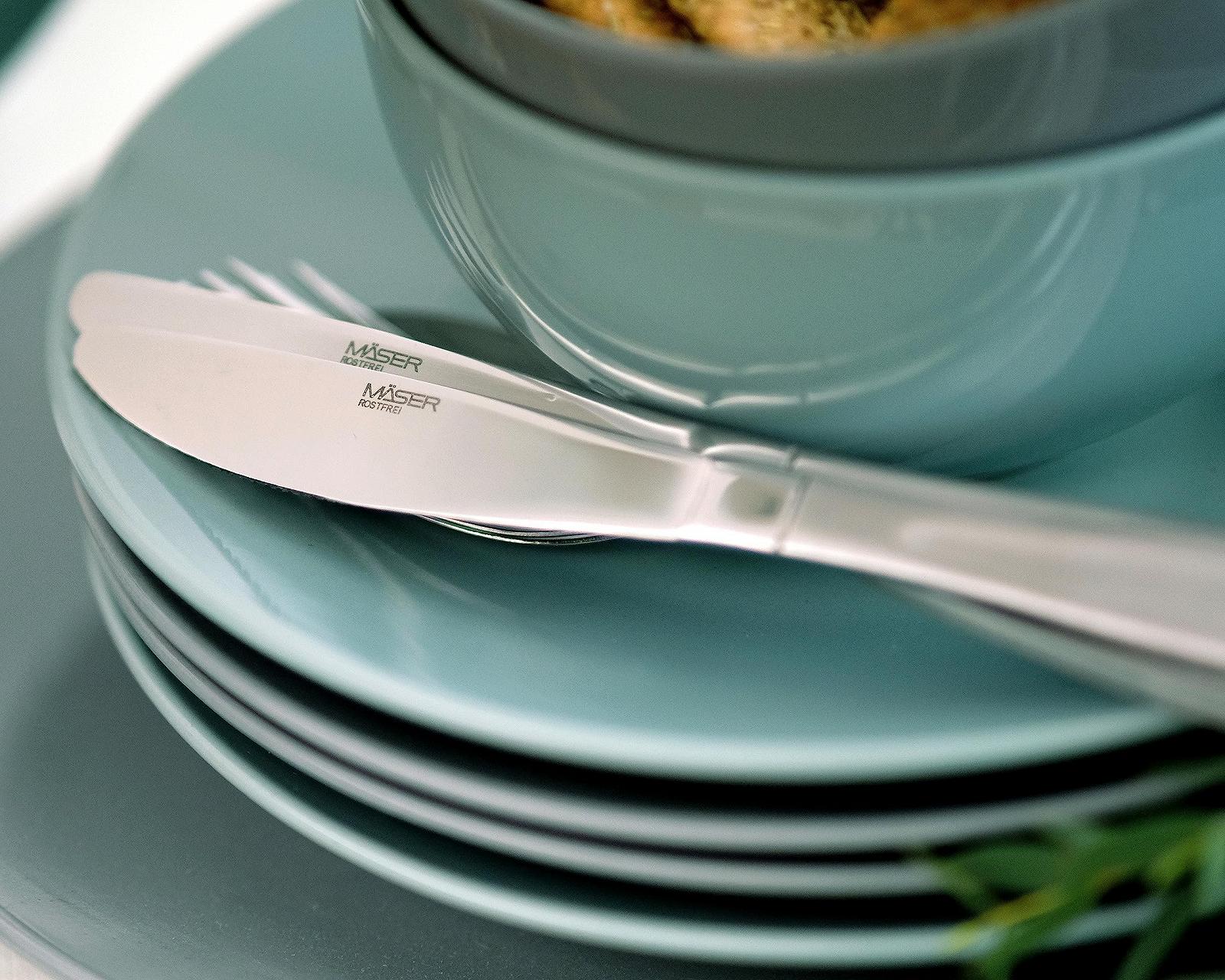 Набор столовых приборов MÄSER на 6 персон, 30 предметов, из нержавеющей стали, фото №4 Набор столовых приборов MÄSER на 6 персон, 30 предметов, из нержавеющей стали, фото №4