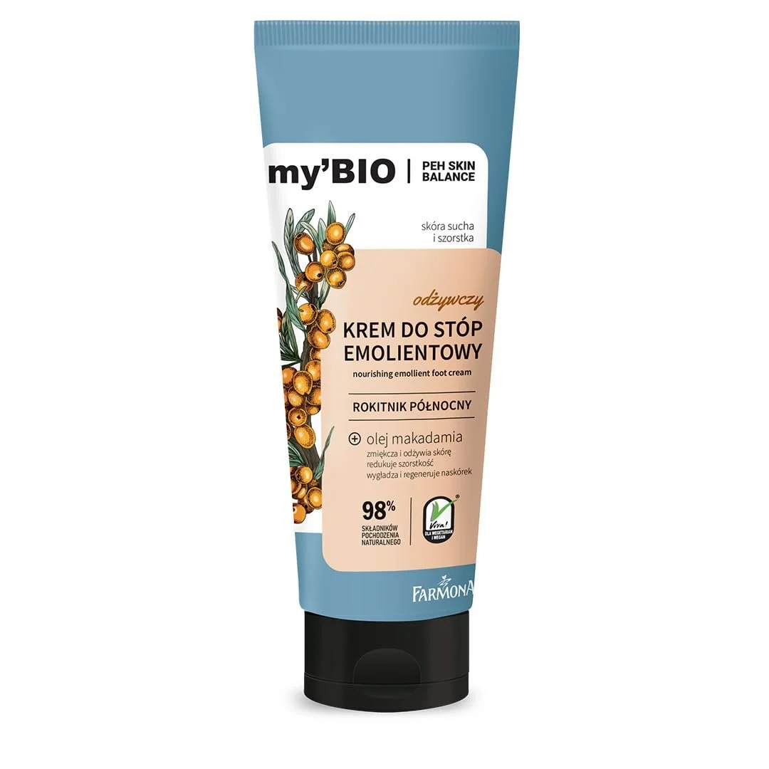 Крем для ног FARMONA my'BIO Питательный и смягчающий 100 мл, фото №1