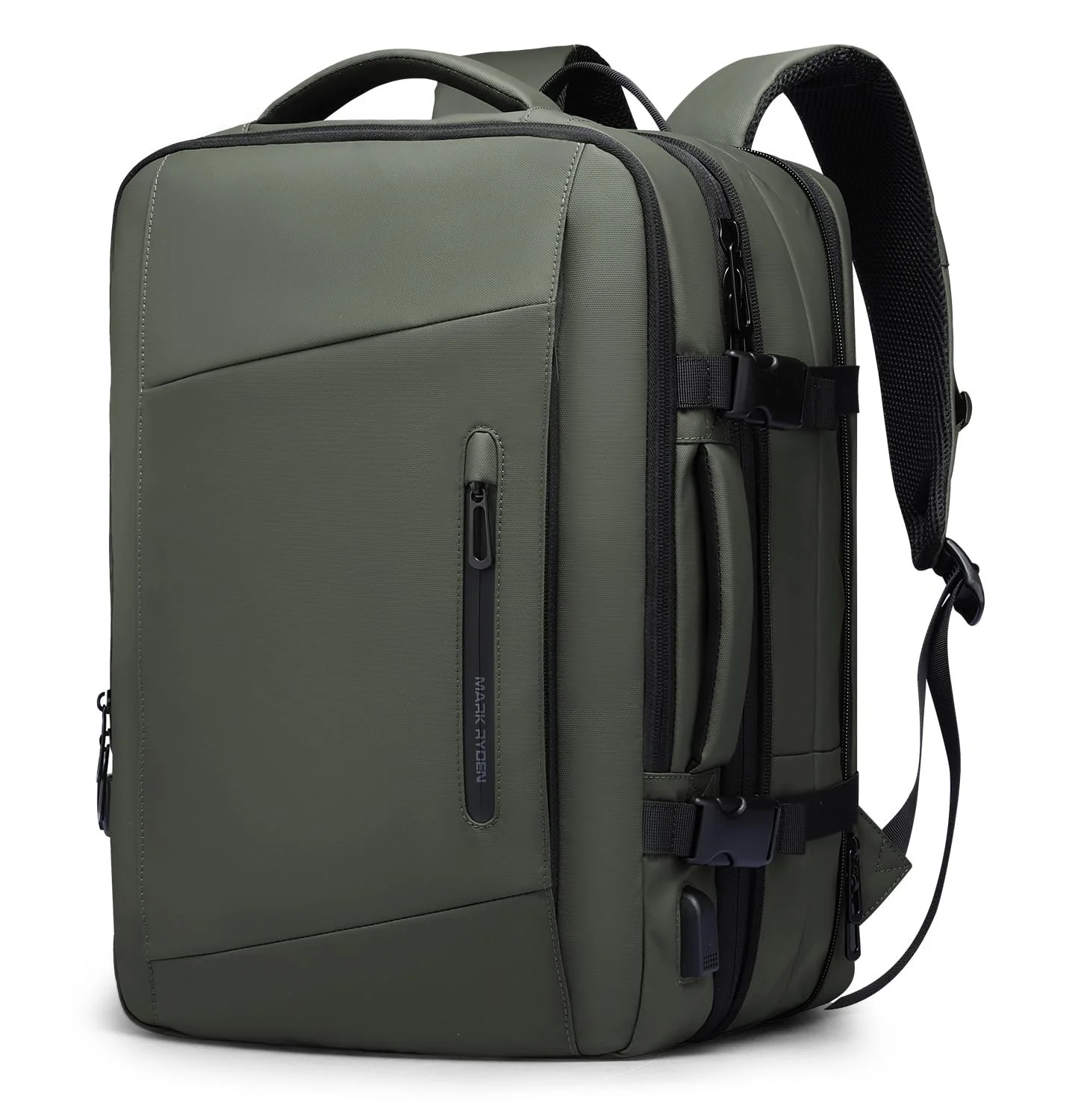 Рюкзак для ноутбука Mark Ryden Expandable 25-40 L 17.3 Inch USB Charging Port YKK Waterproof, фото №1 Рюкзак для ноутбука Mark Ryden Expandable 25-40 L 17.3 Inch USB Charging Port YKK Waterproof, фото №1