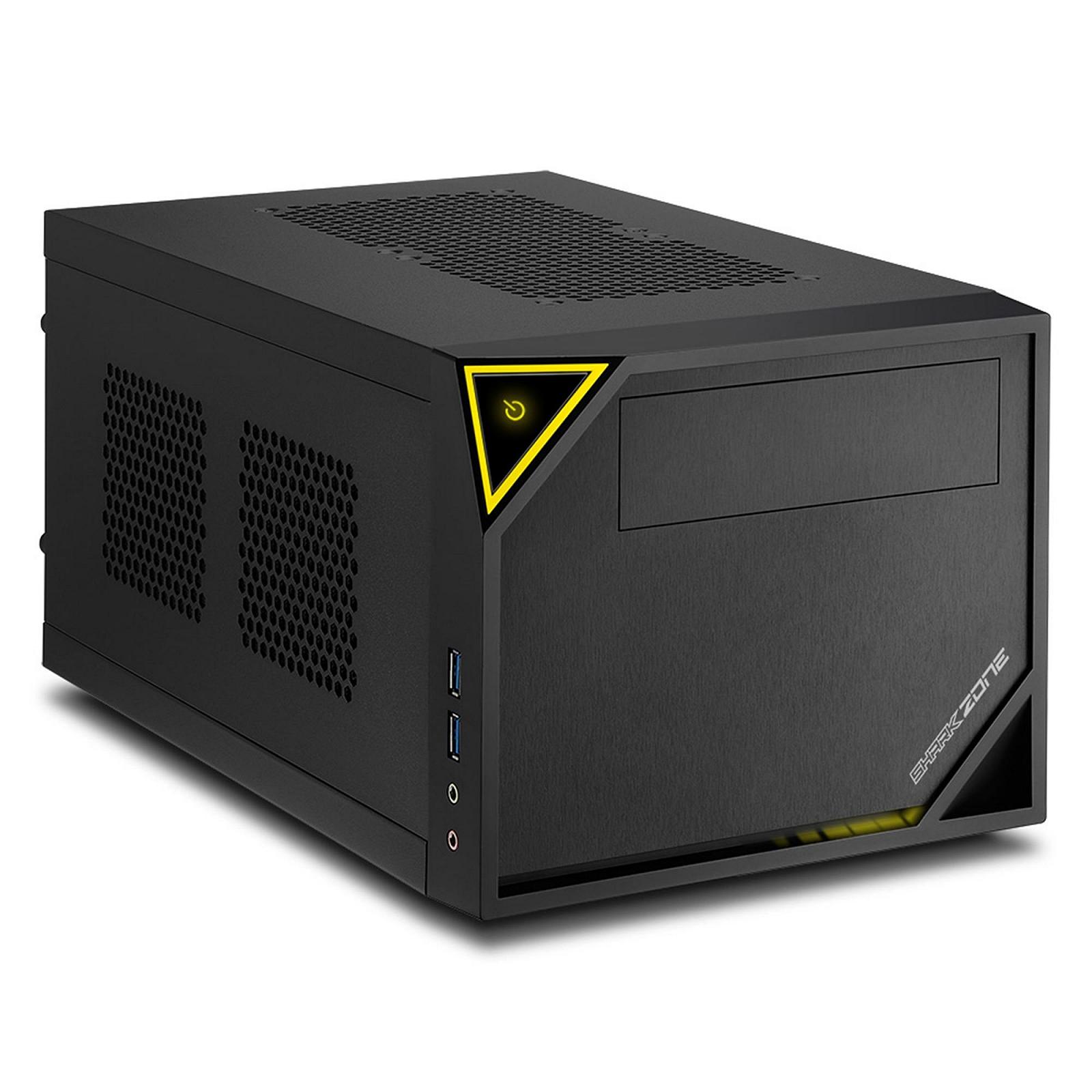 Корпус Sharkoon Shark Zone C10 / Mini-ITX / без БП / USB 3.0 / 1x120мм / Support Liquid Cooling / Black, фото №4