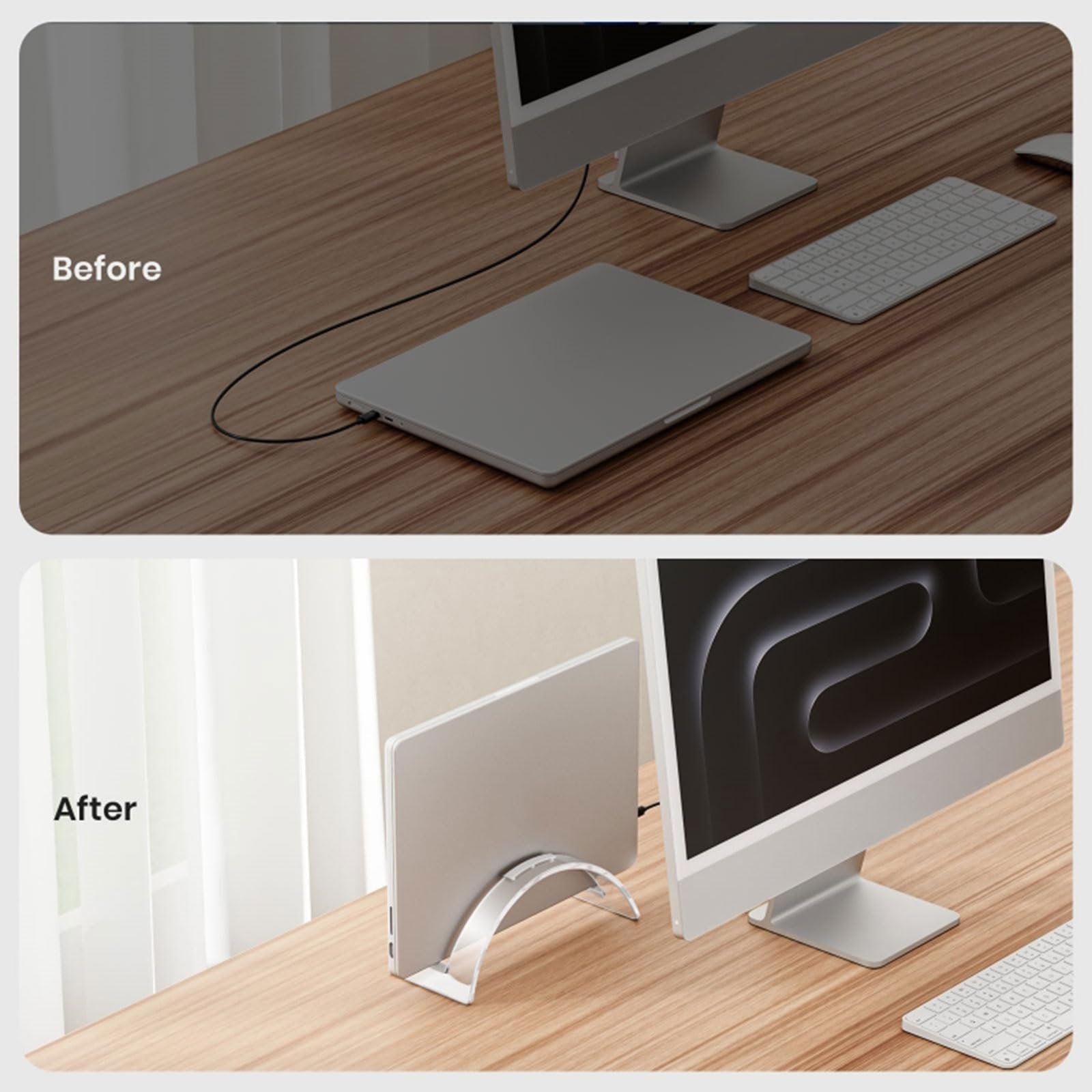 Подставка Акриловая вертикальная для ноутбука и телефона, фото №7 Подставка Акриловая вертикальная для ноутбука и телефона, фото №7