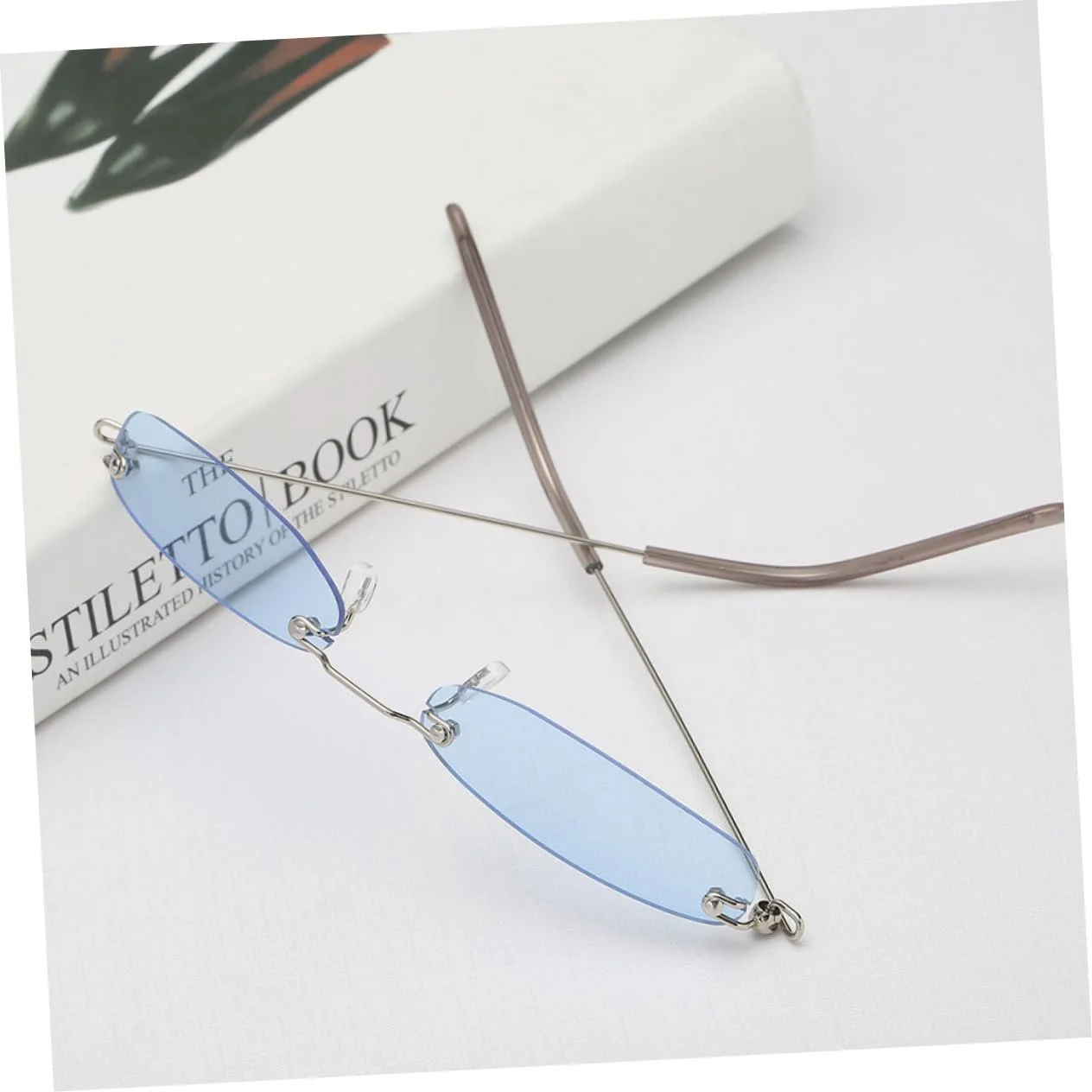 Квадратные солнцезащитные очки PACKOVE, 2 шт. Стильные модные, фото №2