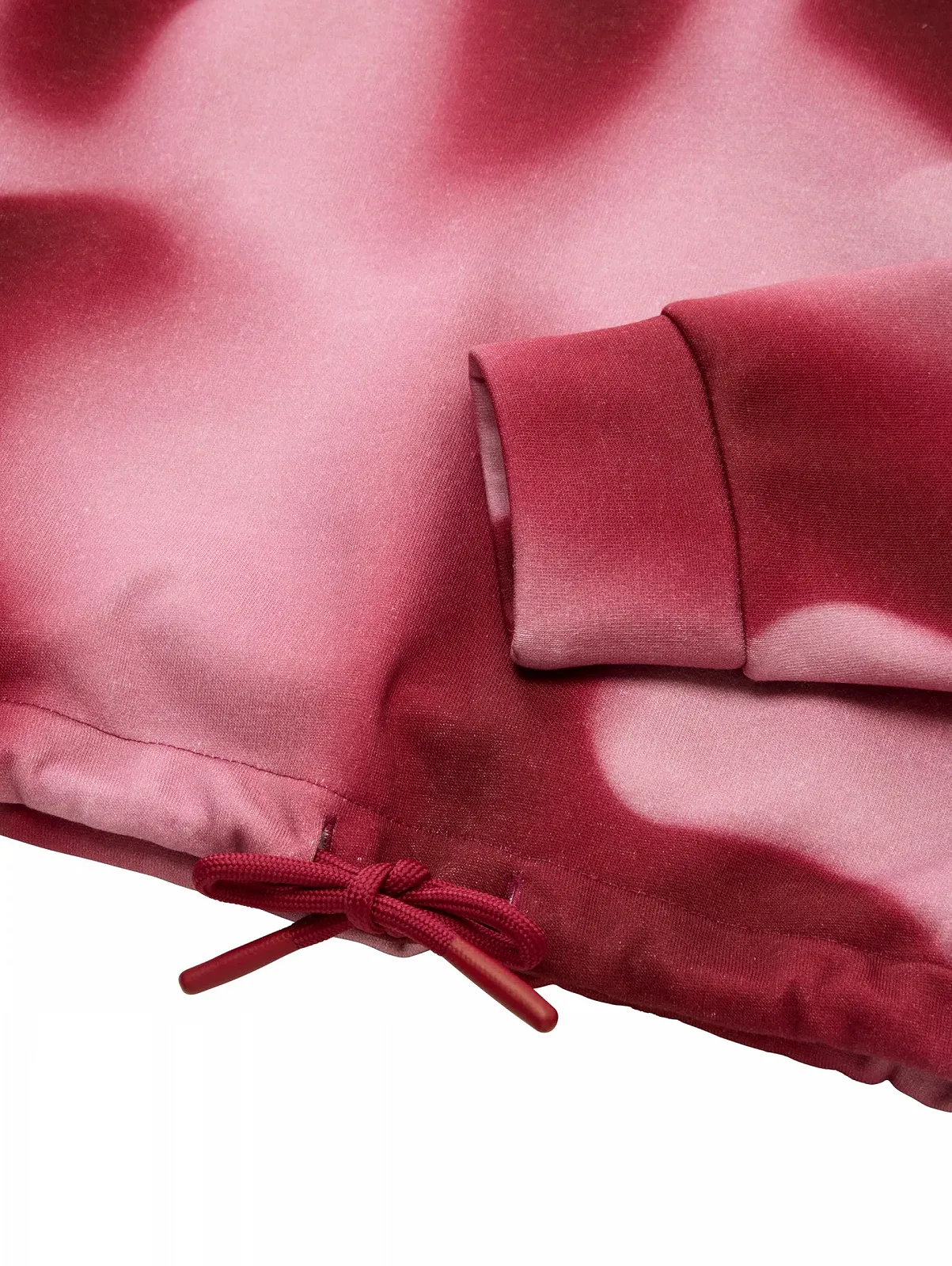 Толстовка TOM TAILOR для девочек, укороченная, с принтом тай-дай, фото №3