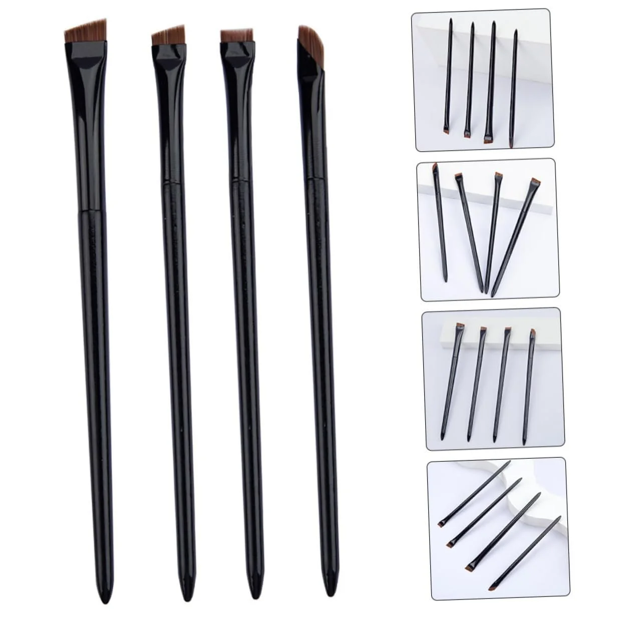 Набор кистей для бровей и подводки глаз POPETPOP, фото №5