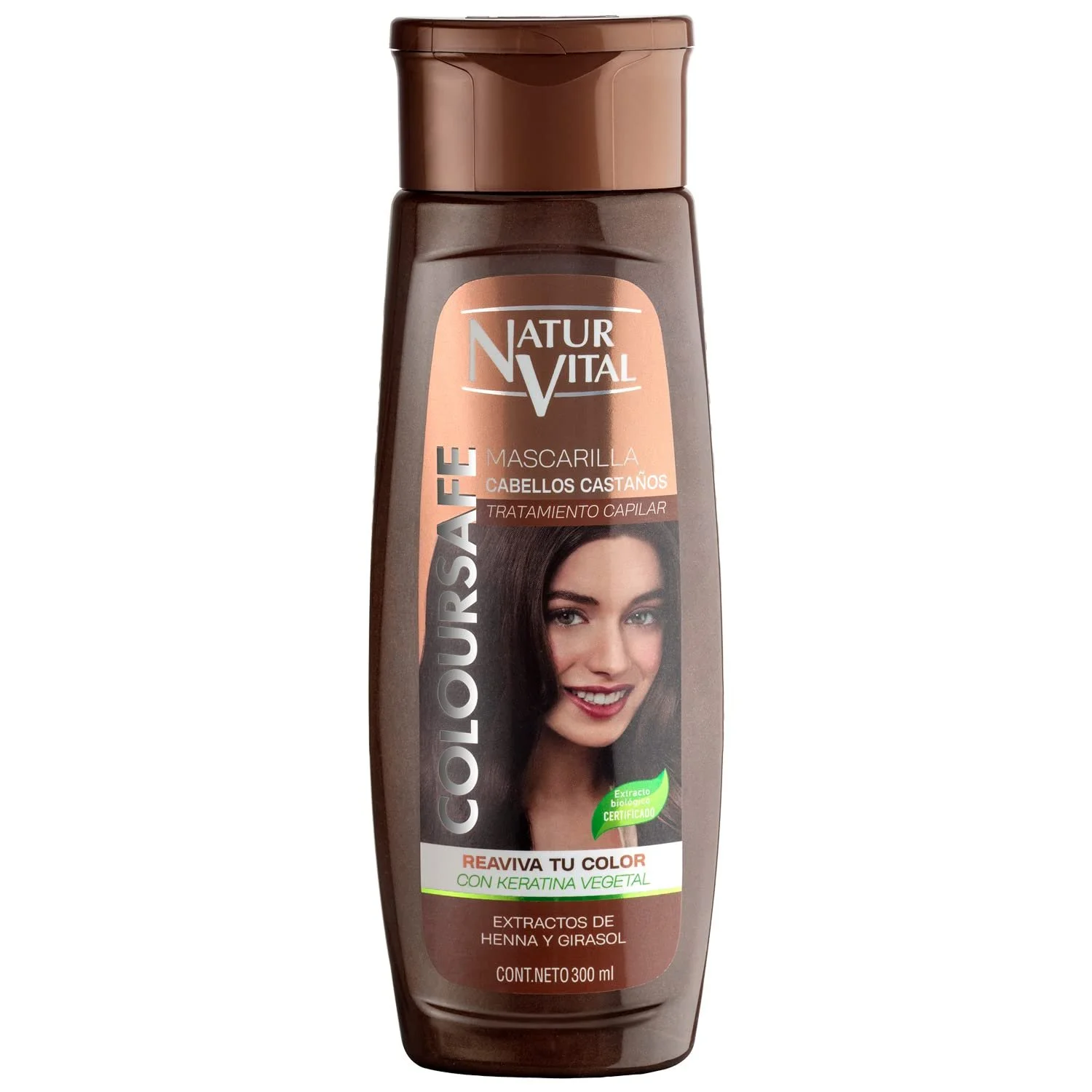 Маска Naturaleza y Vida для коричневого кольору - 300 мл, фото №1