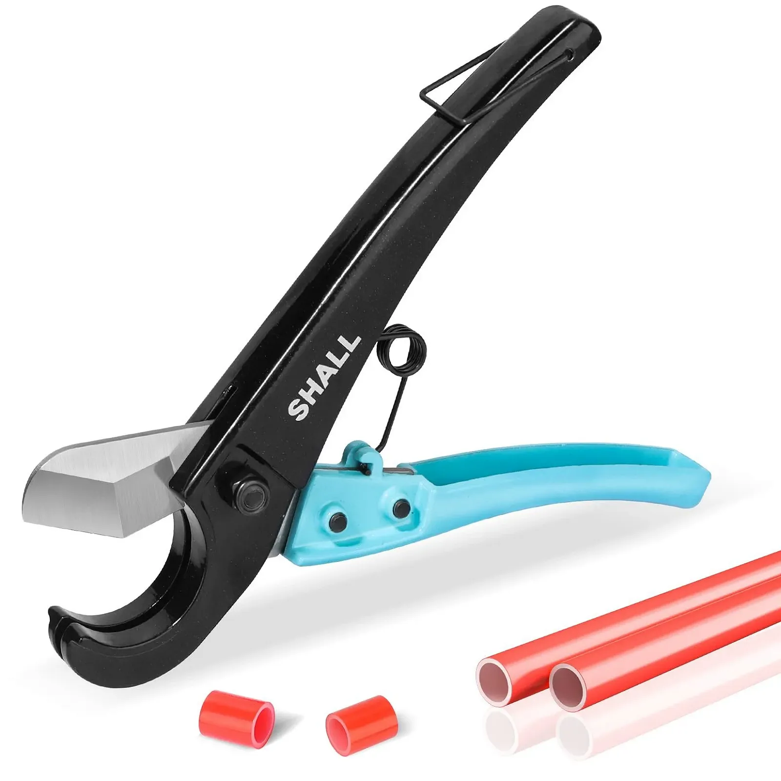 Труборез SHALL 1-35 мм (1-3/8 дюйма) с пружинным механизмом и фиксатором, фото №1