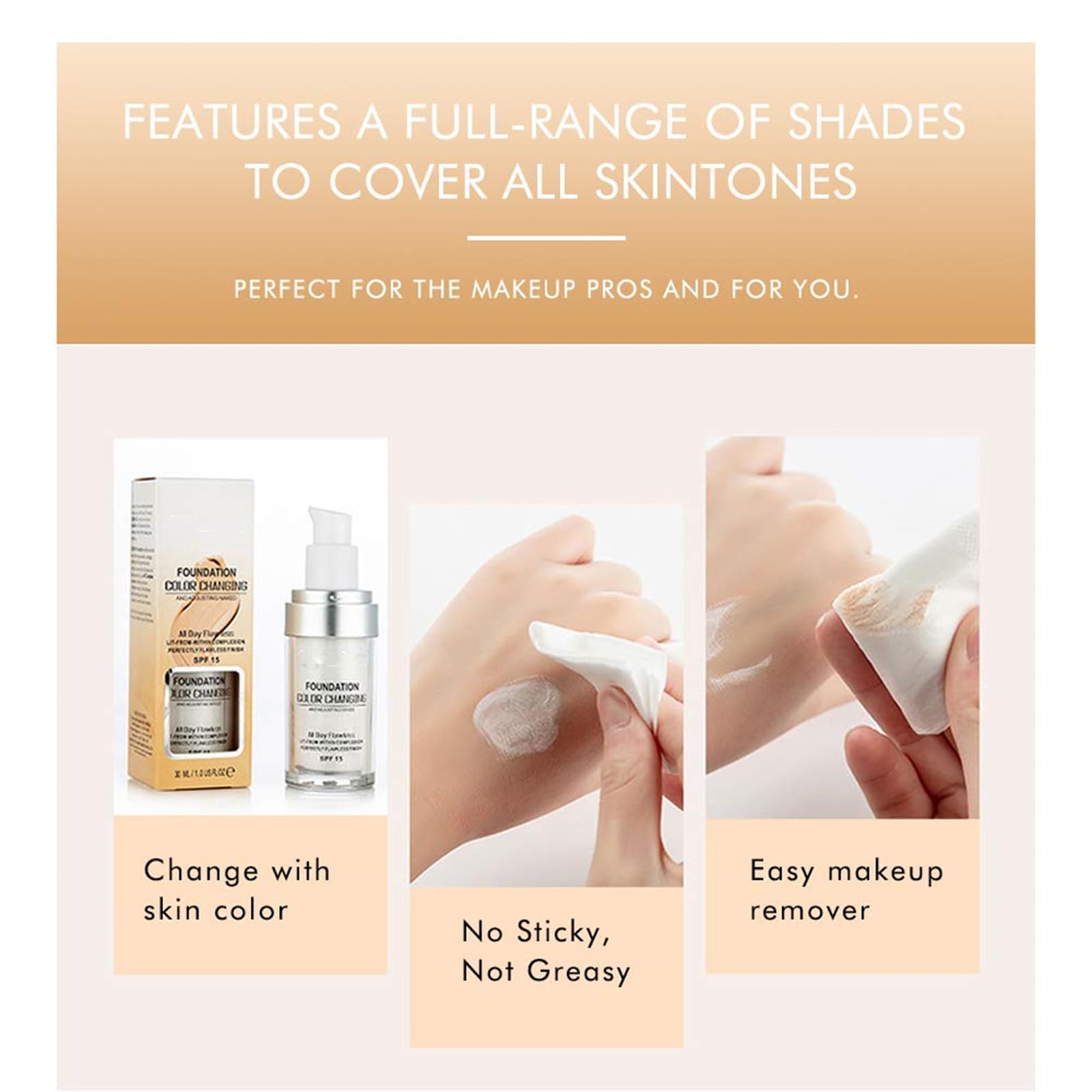 Основа Colour-Changing для зрелой кожи Консилер Colour-Changing Flawless один размер, фото №4 Основа Colour-Changing для зрелой кожи Консилер Colour-Changing Flawless один размер, фото №4