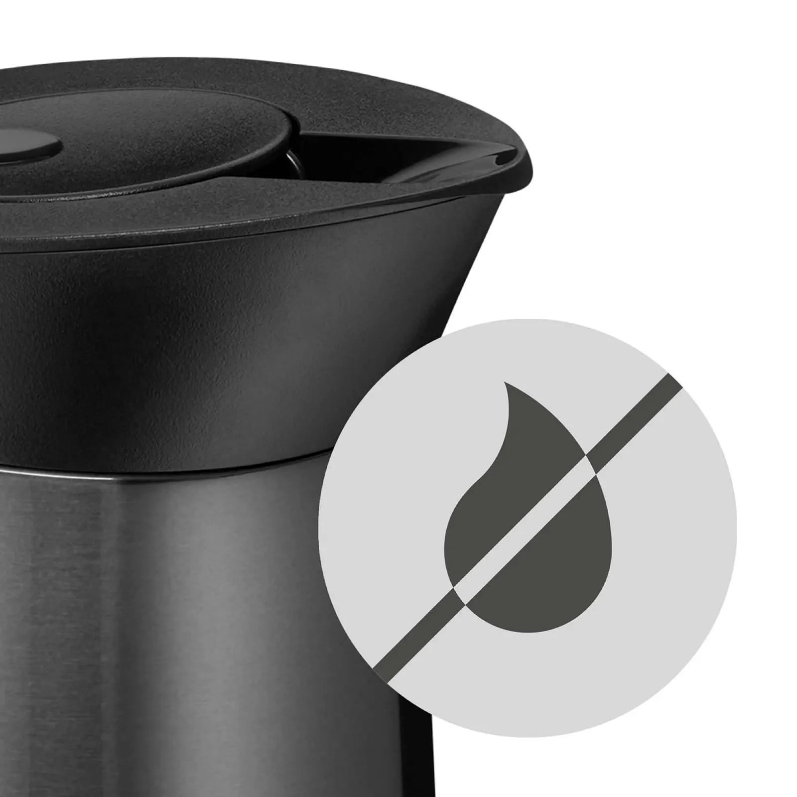 Термос-кавник WMF Kineo 0.6 л, з подвійними стінками, нержавіюча сталь, з клапанним закриттям, фото №2