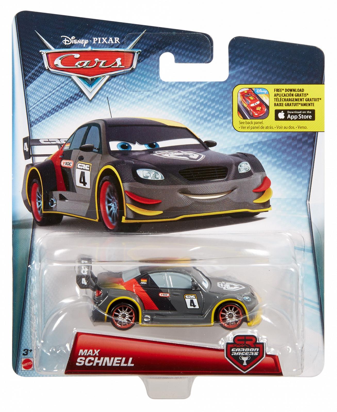 Модель Disney Mattel Pixar Cars Carbon Racers Max Schnell [импорт из Великобритании], фото №6