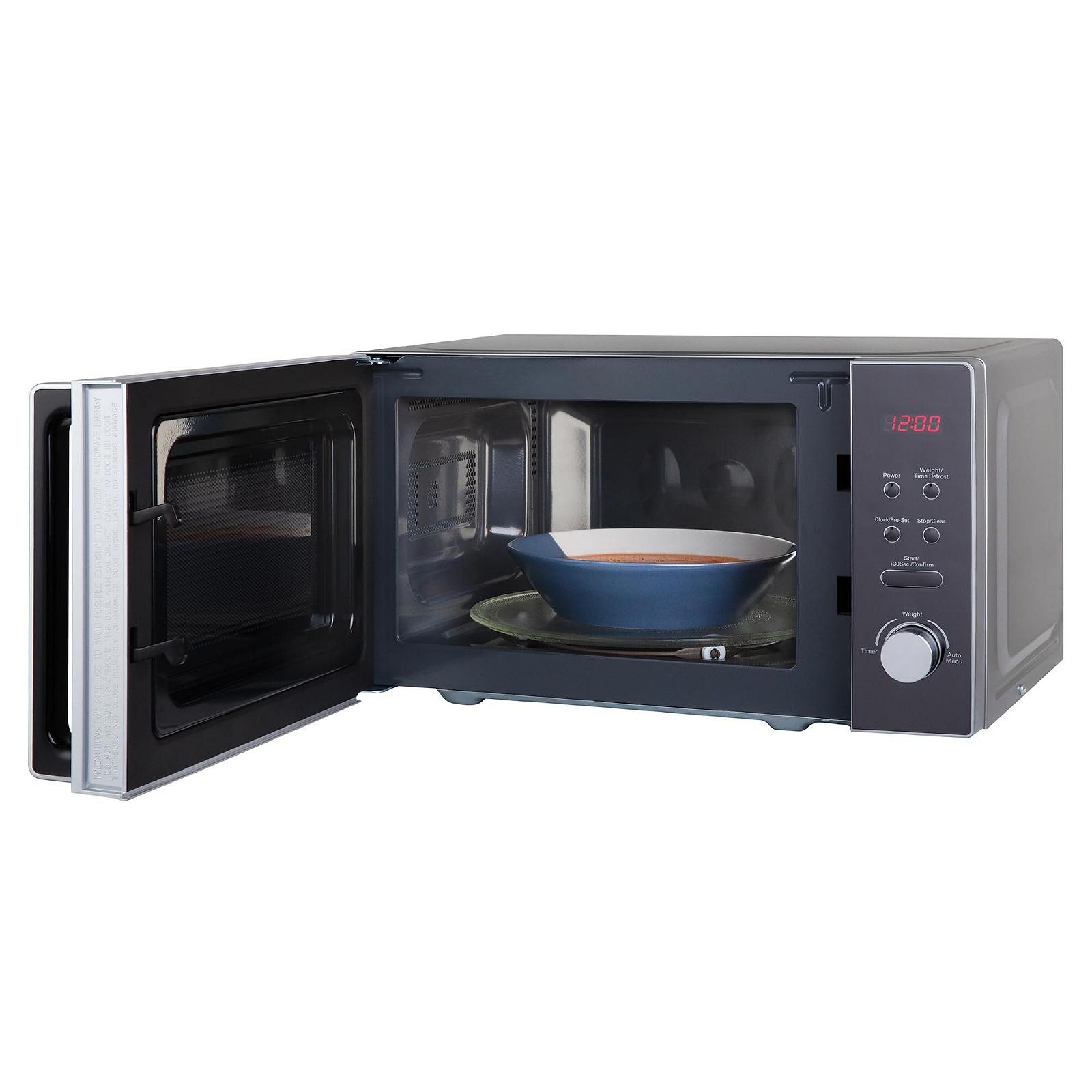 Микроволновая печь Russell Hobbs RHM2076S 800 Вт 20 л Серебристая, фото №2 Микроволновая печь Russell Hobbs RHM2076S 800 Вт 20 л Серебристая, фото №2