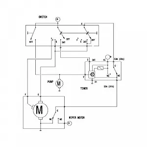 Реле HELLA, інтервал склоочисника 5WG 003 620-097 для AUDI CITROËN OPEL SAAB synthetic.ua - Фото 1