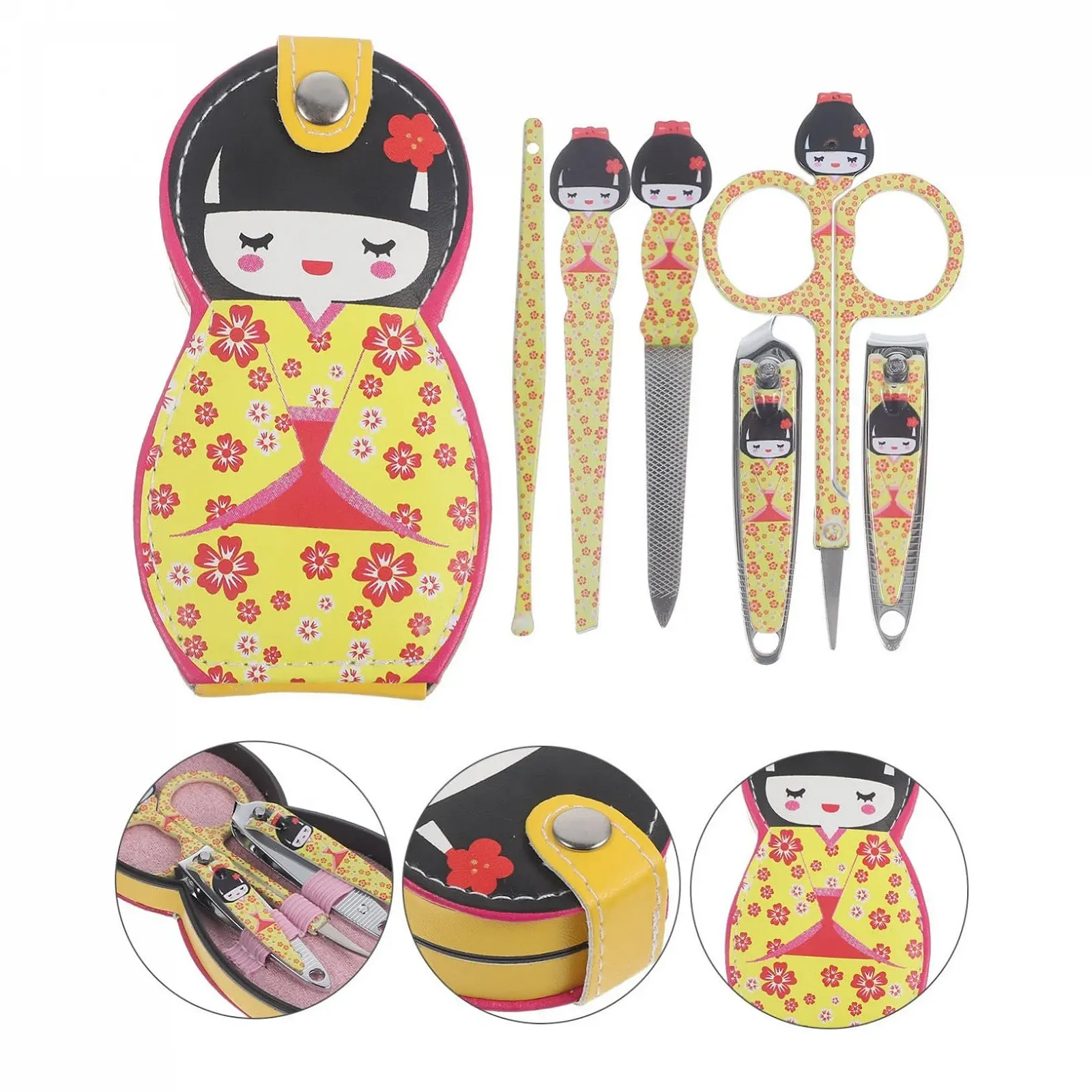 Набір манікюрний CALLARON, нержавіюча сталь, фото №6