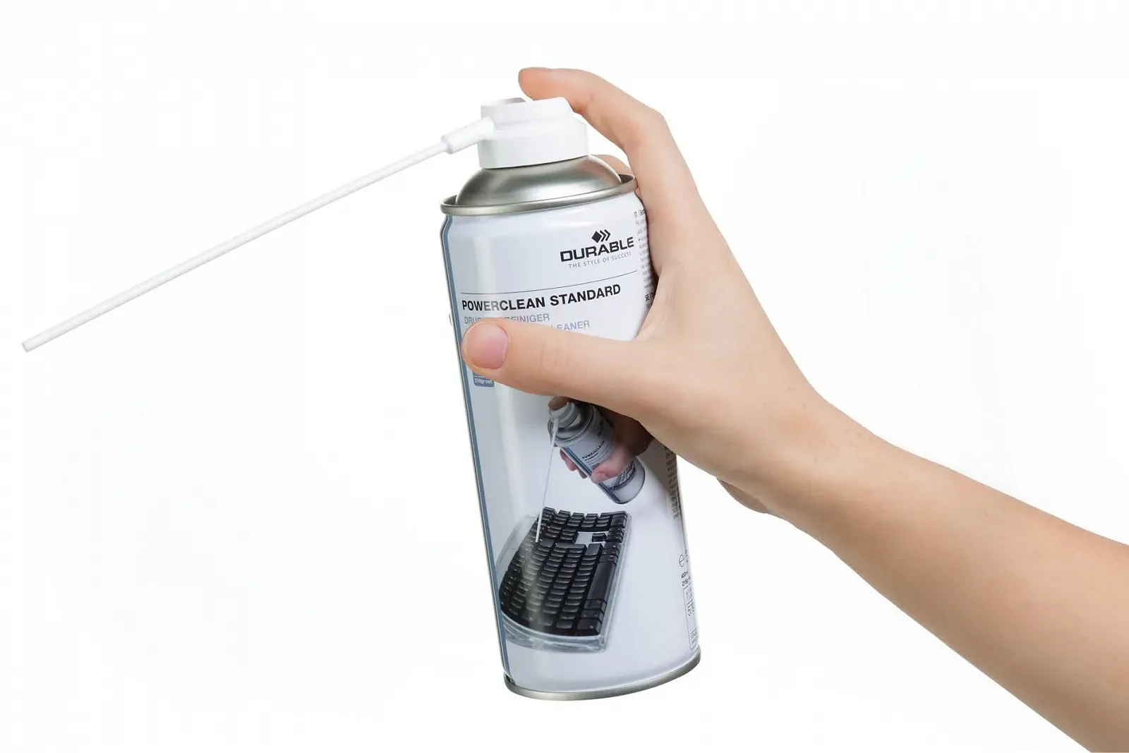 Очищувач стисненим газом Durable Powerclean 400 мл, фото №4