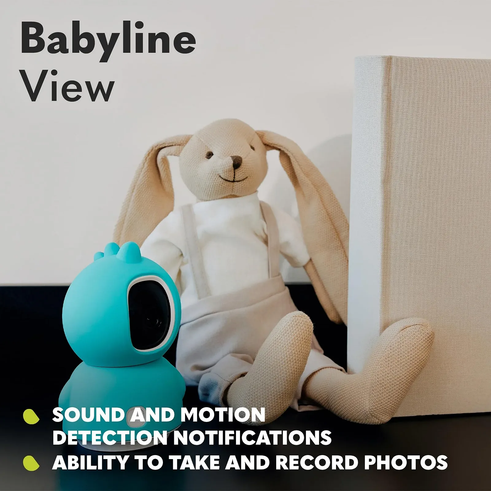 Видеоняня Lionelo Babyline View 330° App Controlled Two-Way Communication Motion Sensor White/Wood, фото №4 Видеоняня Lionelo Babyline View 330° App Controlled Two-Way Communication Motion Sensor White/Wood, фото №4